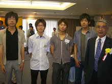 富中富高会での記念撮影